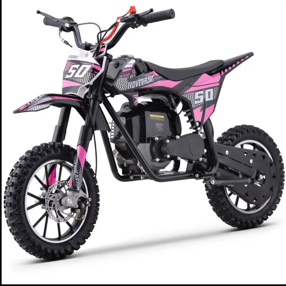 50cc dirt bike in pink