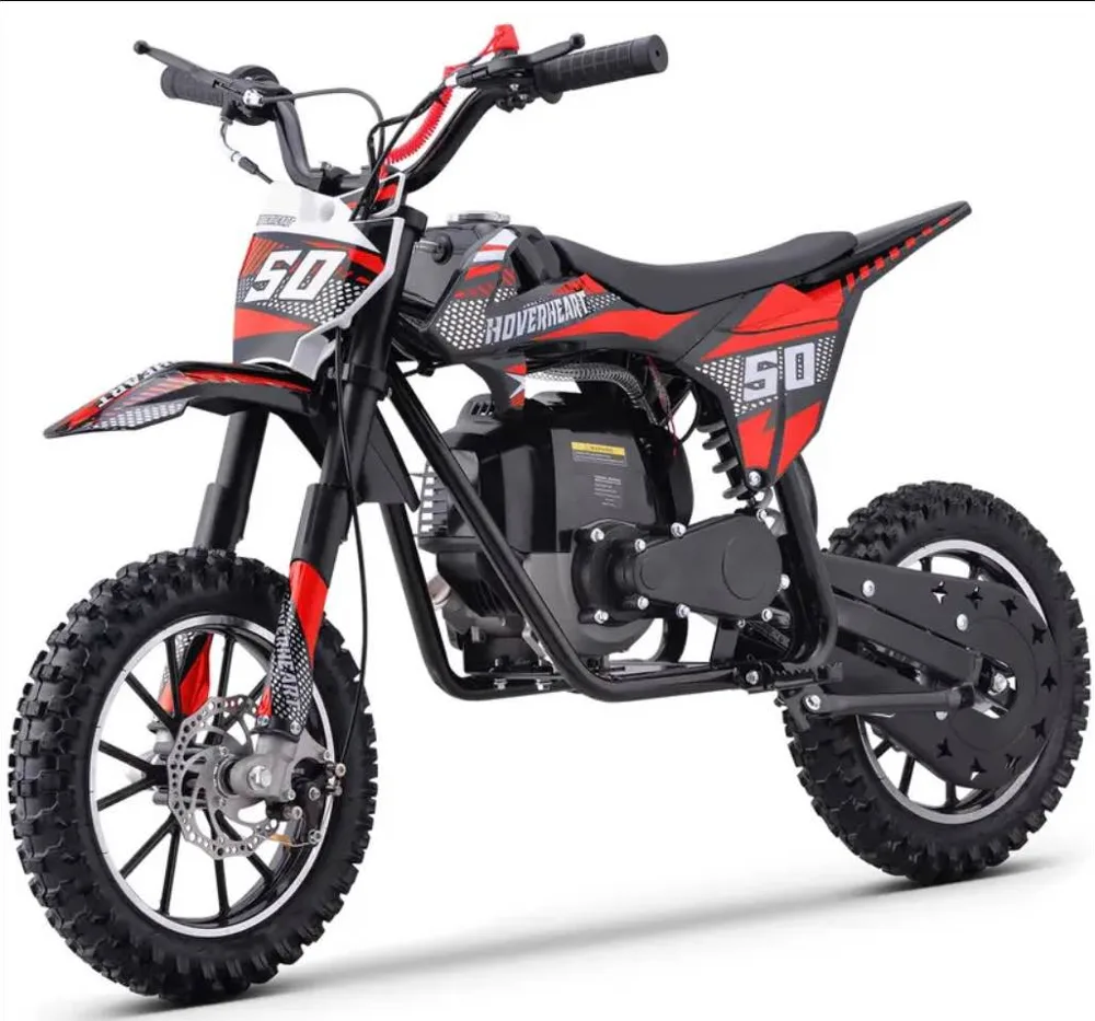 50cc dirt bike in red