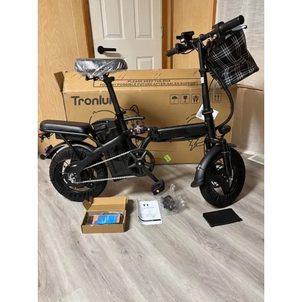 Foldable Electric Bike – 2-Seat Commuter E-Bike
